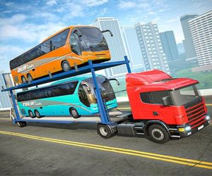 City Bus Transport Truck Free Transport Games